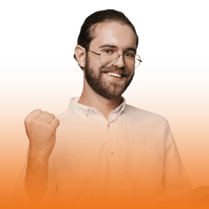 Inditor-gradient-man-orange